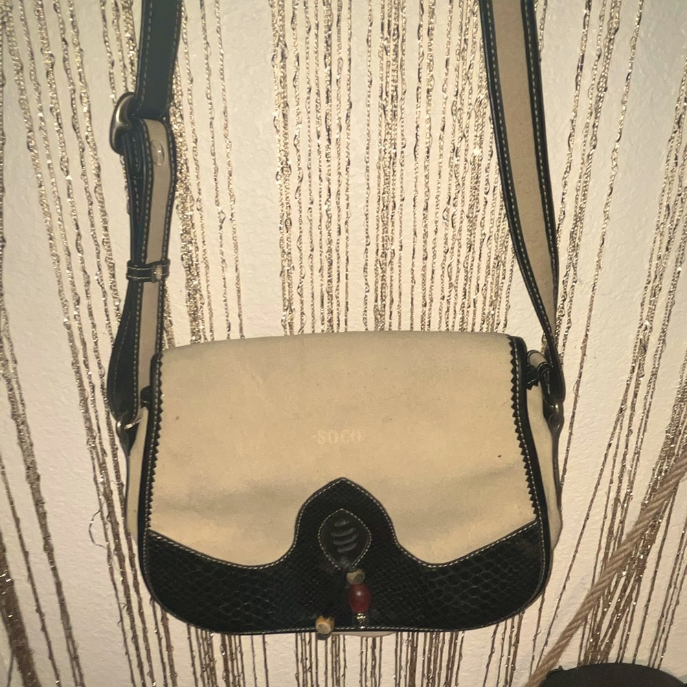 SoCo western inspired cross body nwot such a sophisticated cow girl piece